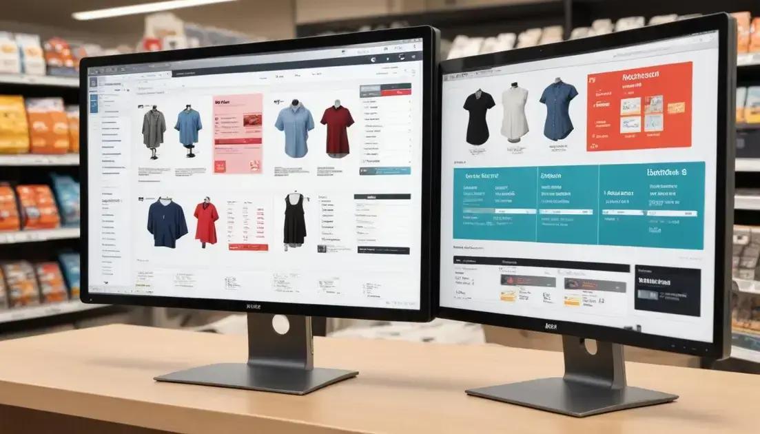 Comparação de preços e funcionalidades