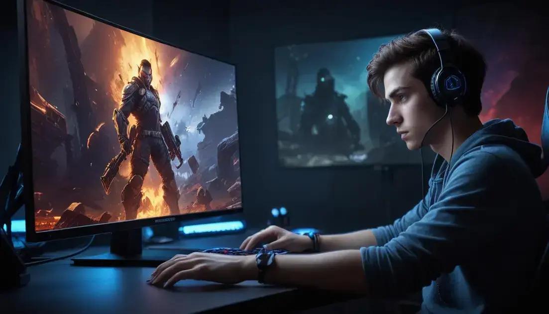 Benefícios de ter um monitor 144hz para jogos