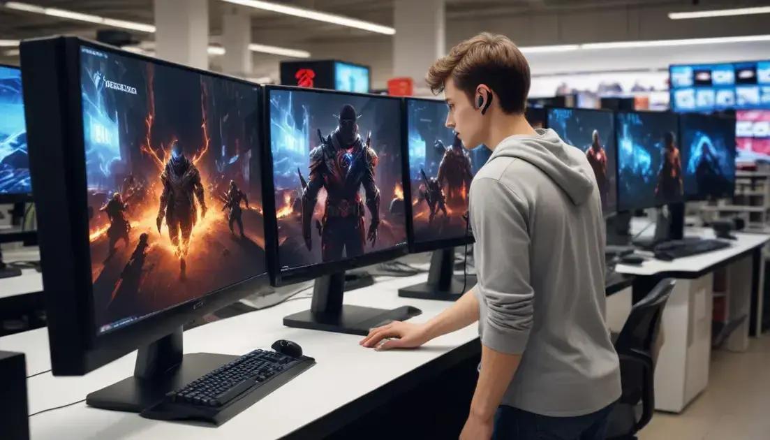 Como escolher o monitor gamer ultrawide certo para você?