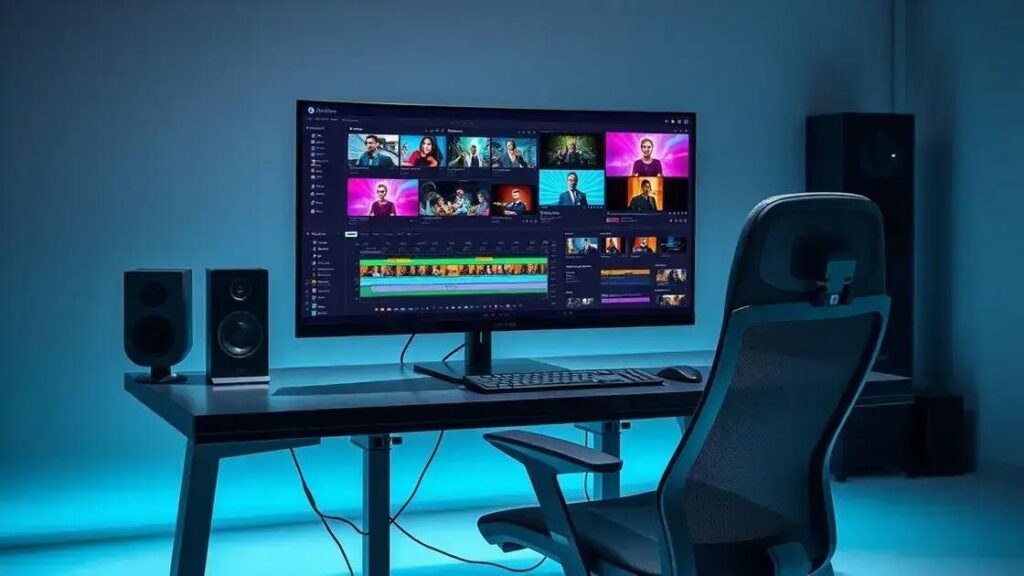 Monitor para edição de vídeo: encontre o ideal para seu projeto em 2025