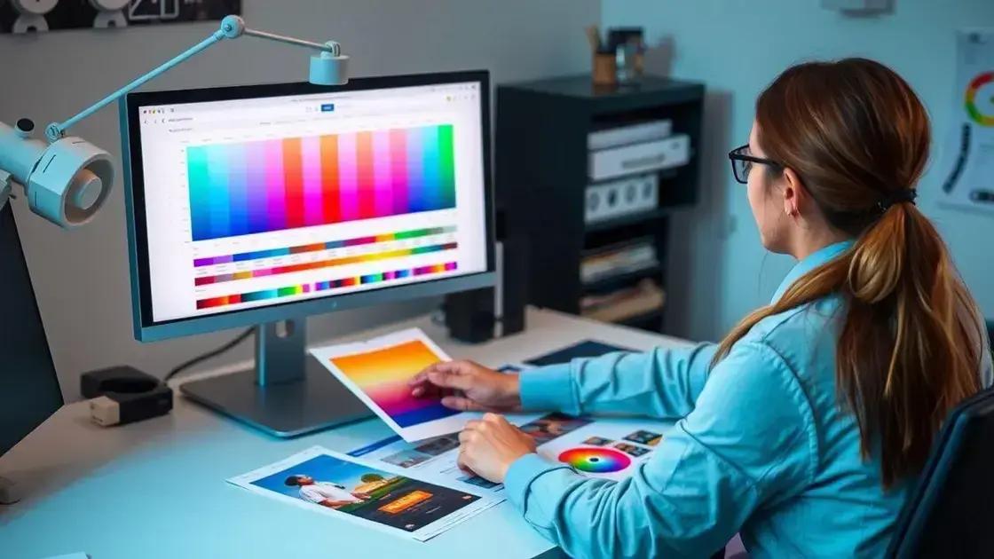 Por que a precisão de cores é importante?