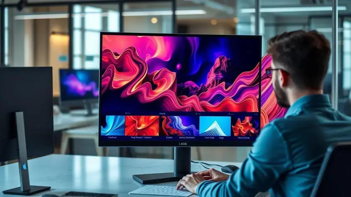 Principais características de um monitor 4k