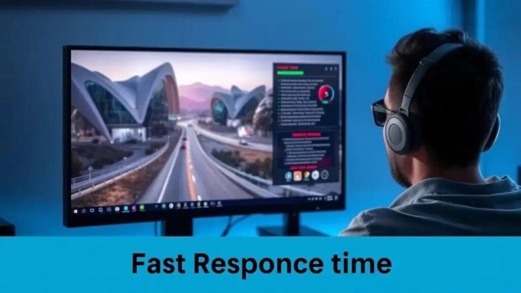 o que é tempo de resposta em monitores e como isso afeta seu uso