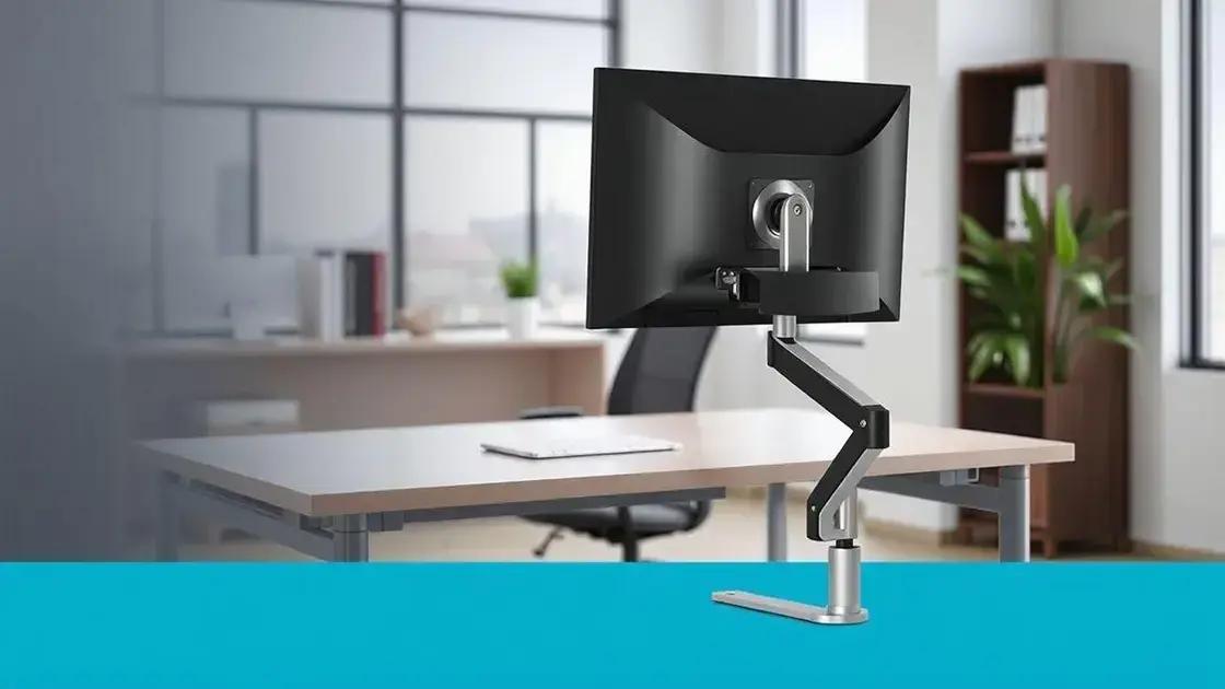 Vantagens de um suporte ajustável