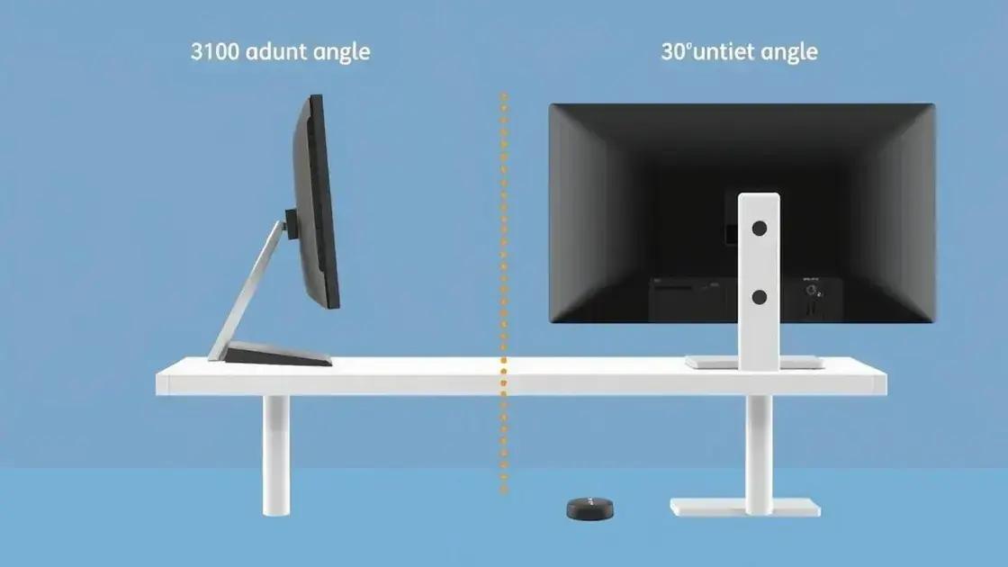 Ajustes ideais da tela do monitor