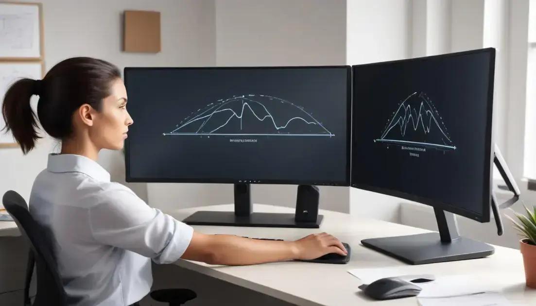Dicas para ajustar seu monitor ergonômico
