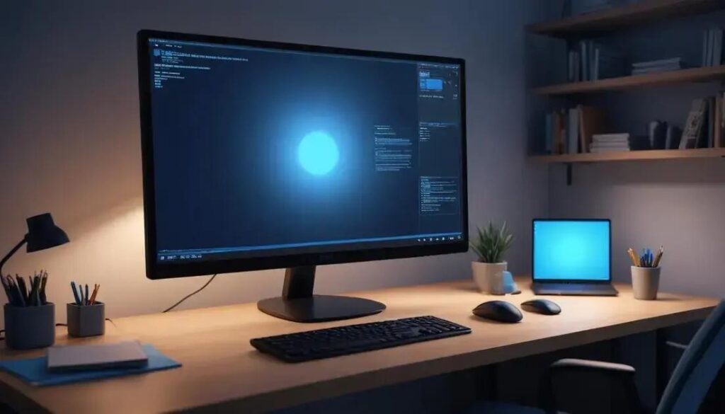 Monitor com filtro de luz azul: proteção e conforto para seus olhos