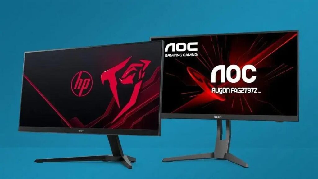 comparativo HP Omen 27i vs AOC Agon AG273QZ para eSports: qual é o melhor?