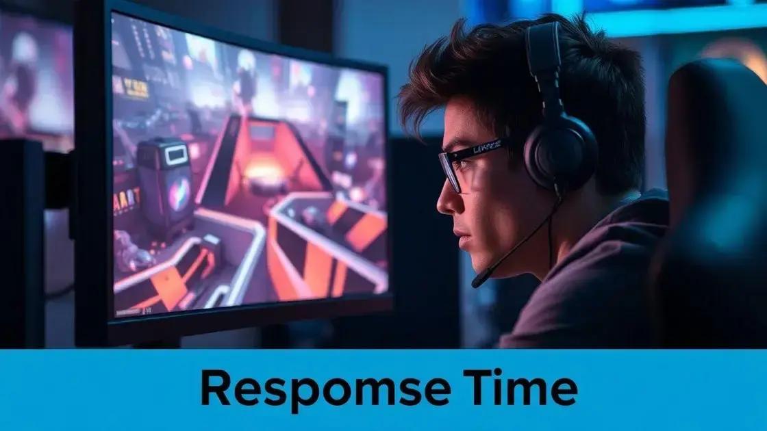 Importância da taxa de resposta em jogos