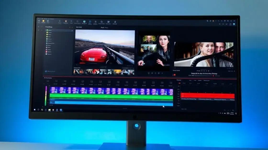 Resolução ideal para edição de vídeo