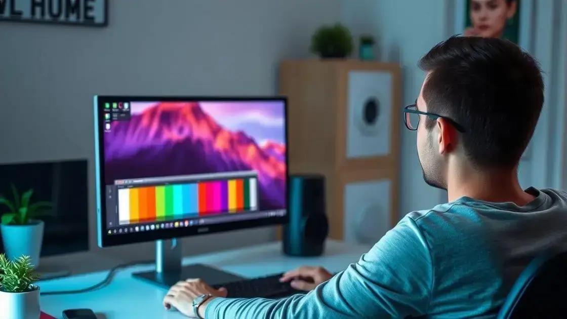 Como calibrar cores do monitor em casa? Veja as dicas práticas