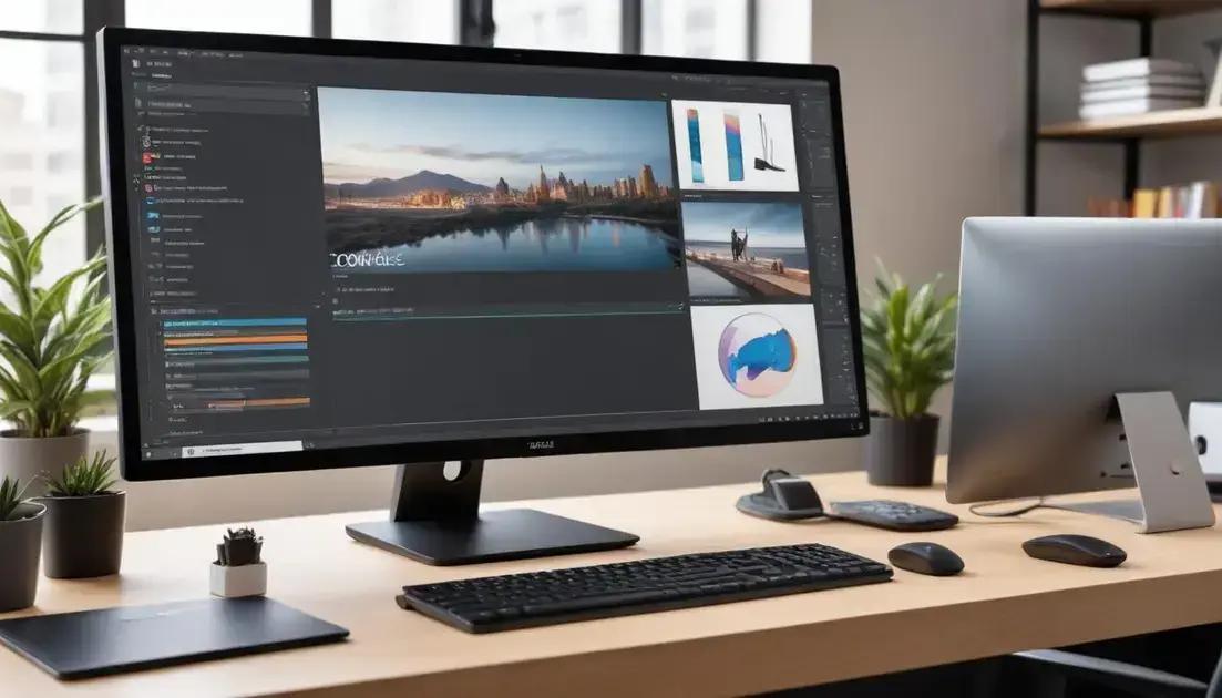 Vantagens de usar um monitor portátil com bateria