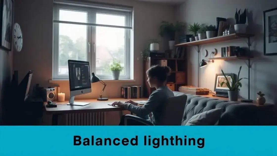 A importância da iluminação adequada