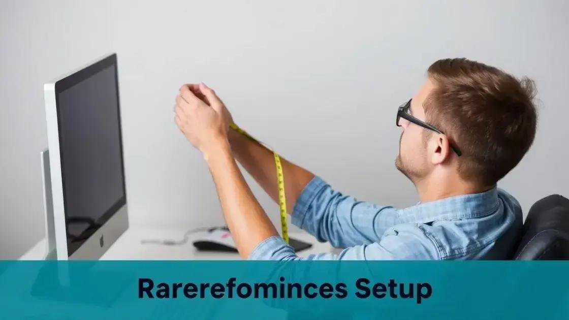 Como medir a altura correta do monitor