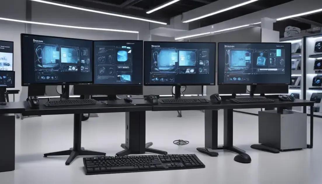 Principais modelos de monitores com inteligência artificial