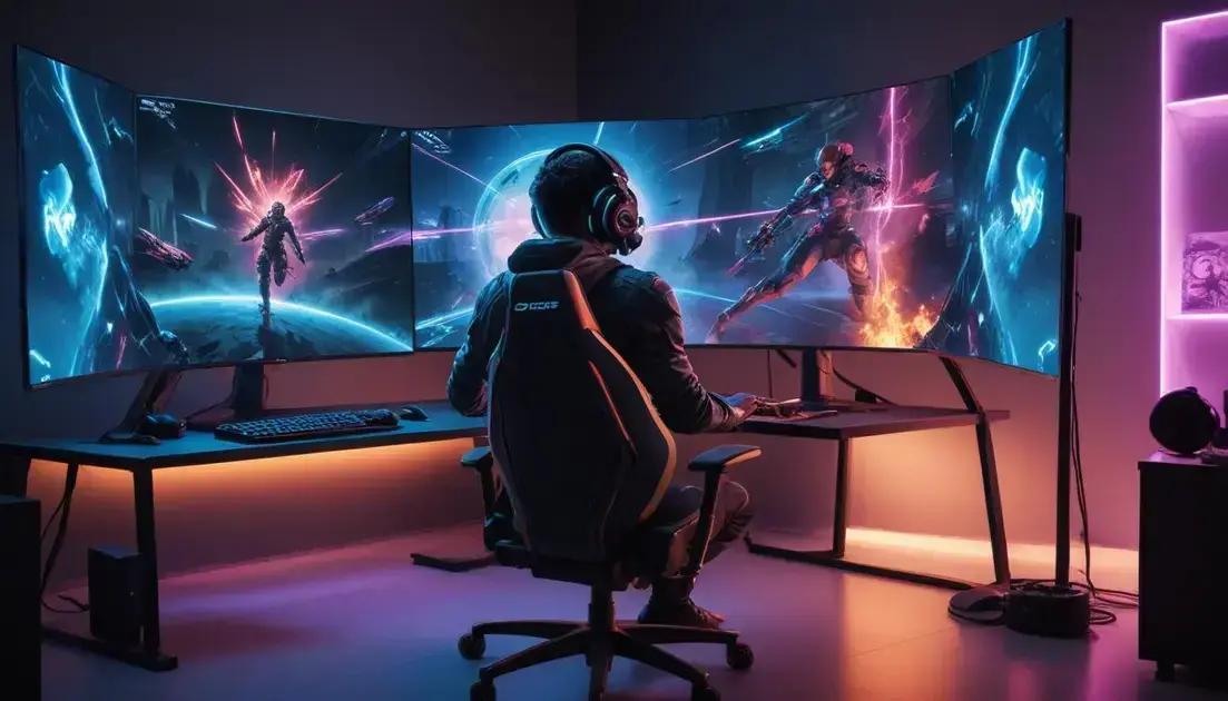 Vantagens dos monitores com alta taxa de atualização