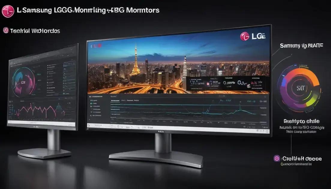 Comparação de especificações técnicas