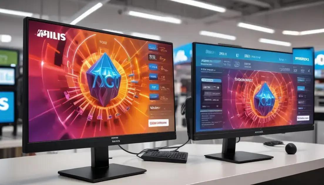 Análise de preço e custo-benefício dos monitores